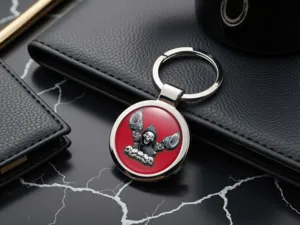 Cute Keychains Pro Max Stylish Glossy Alloy